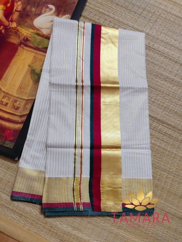 #KasavuSaree #KeralaSaree #CottonSaree #TraditionalSaree #HandloomSaree #OnamLook #SouthIndianSaree #EthnicWear #FestiveFashion #TamaraSaree #RedAndBlackSaree #GoldZari #IndianHandloom #SareeLove