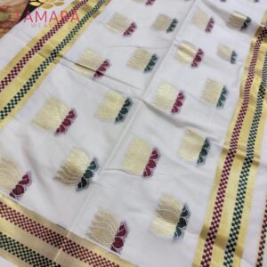 Budget Tamara Saree - Lotus motifs all over saree