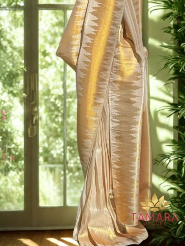 Tamara Minnal (Lightning) Saree - inspired by Parvathy Thiruvothu - Image 3