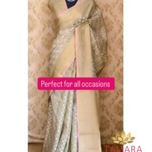 Tamara Organza Tissue Saree - OZ01