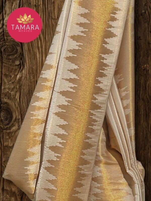 Tamara Minnal (Lightning) Saree - inspired by Parvathy Thiruvothu - Image 2