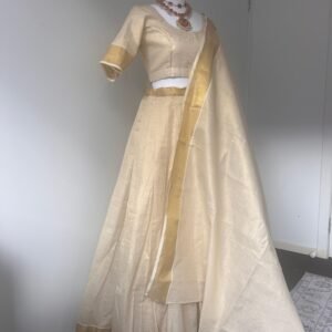 Tamara Lehenga - Micro checks cotton set