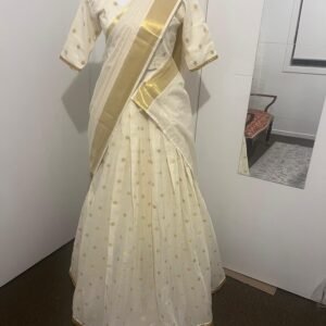 Tamara Lehenga - Pottu dhawani set (Polka dots)