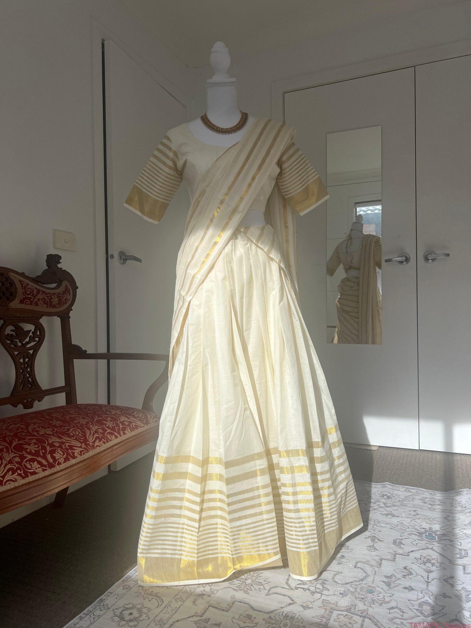 Tamara Lehenga - Varayan dhawani set