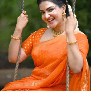 Beautiful Pure Viscose Chinon Saree With Viscose Chinnon Blouse - colours available