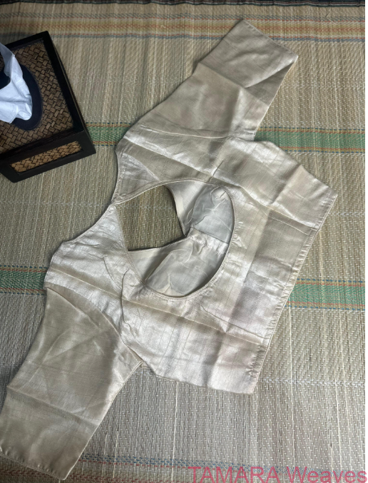 Ready to wear Saree Blouse - Gold blouse - fully lined