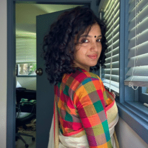 Tamara Exclusive multi colour Madras Checks Custom Made Blouse (4 weeks to deliver)