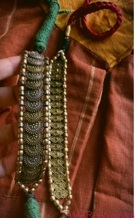 Handmade Statement Coin Necklace Choker - Image 2