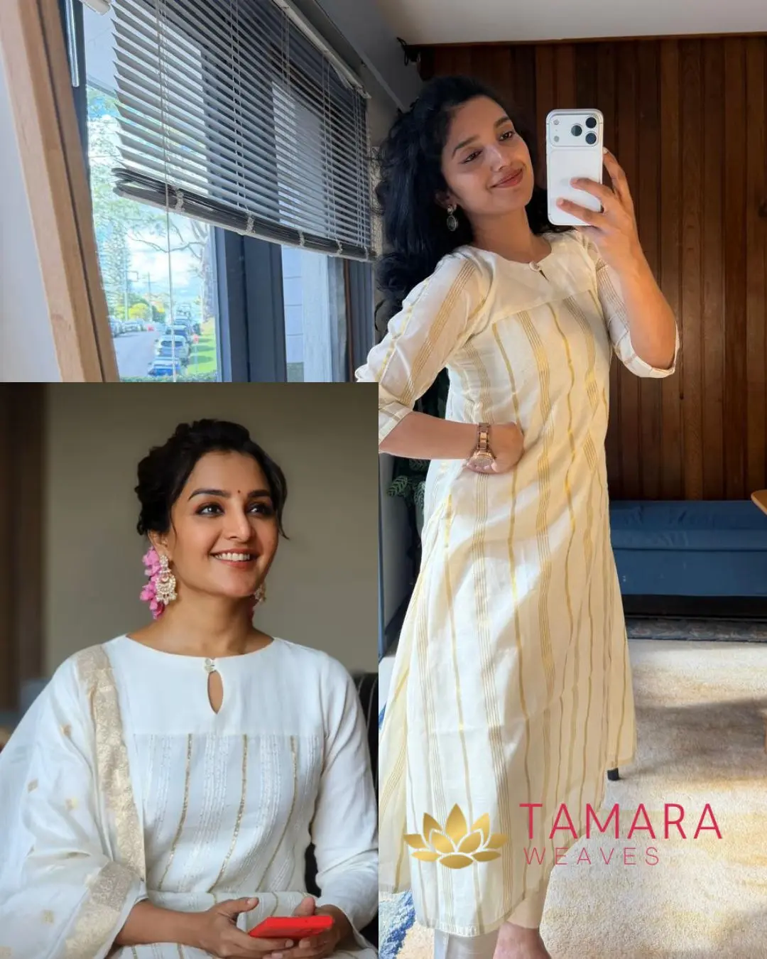 Tamara Onam Kurta - Manju Warrier Inspired - 5 weeks delivery time