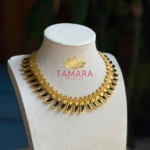 Samyuktha Varma Inspired 18K Gold Plated Pulinagham necklace in Australia