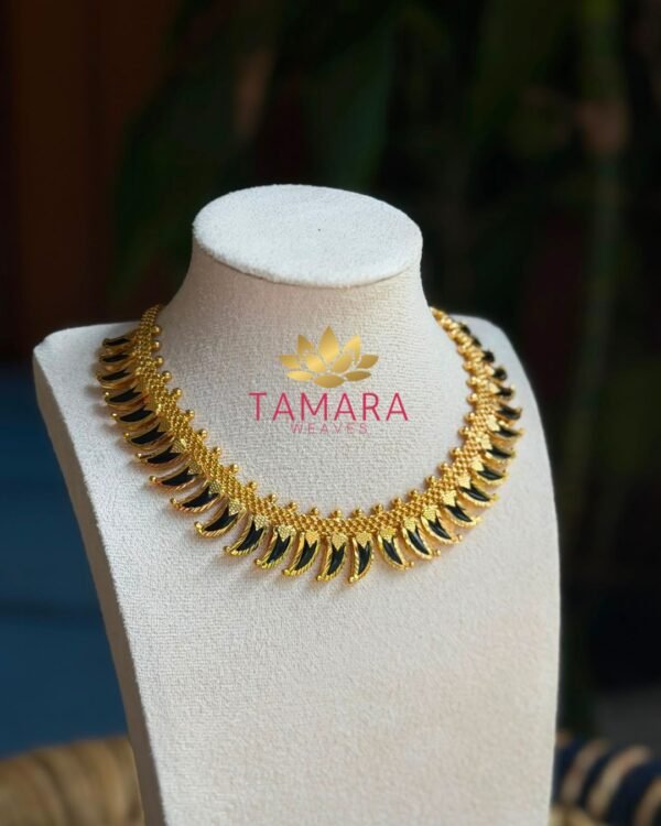 Samyuktha Varma Inspired 18K Gold Plated Pulinagham necklace in Australia