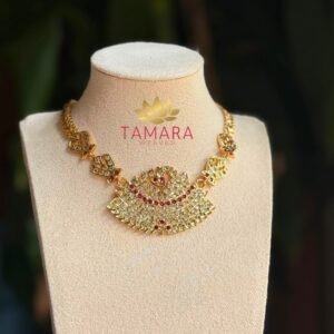 18K Gold Plated Impon necklace - grand attigai in Australia