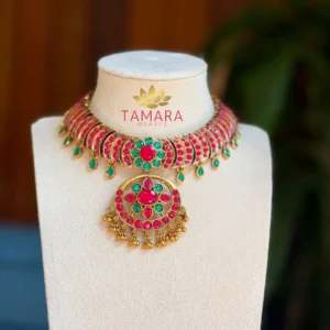 Darshana Kemp flower necklace Indian jewellery Australia