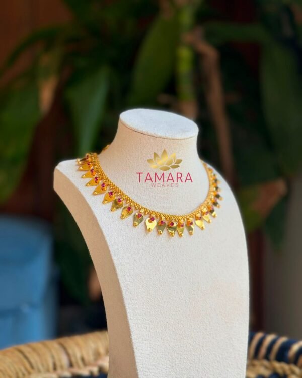 18K Gold Plated Thalikoottam or Cheruthali necklace in Australia
