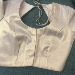 Golden tissue cotton blouse exclusive by Tamara Weaves Australia