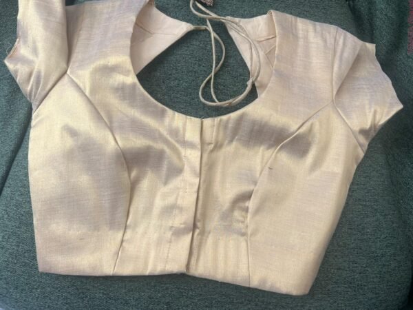Golden tissue cotton blouse exclusive by Tamara Weaves Australia