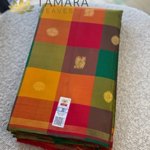 Paalum Pazhamum Pure Kanchipuram Silk Saree | Heritage By Tamara
